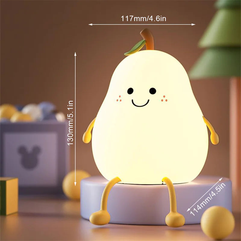 Pear Fruit Night Light